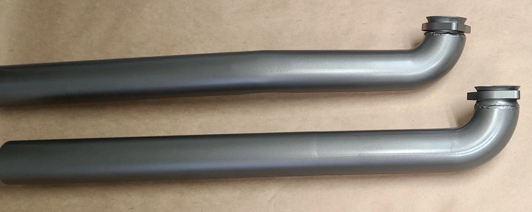 <B> SSP-30A 3" DOWNPIPES FOR RAM AIR FACTORY HEADERS--Three bolt flange on ea side