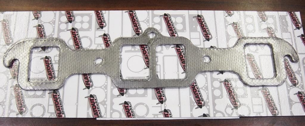 GO-1P Olds GRAPHITE COATED EXHAUST MANIFOLD GASKETS