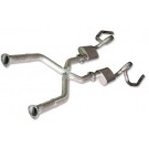 UESYS-4 Ultimate Exhaust System - 2.5" with X-over - for Aftermarket Tube Headers
