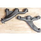LB-1F  Dport Long Branch factory headers for 67-69 Firebird with Gray Ceramic Coating